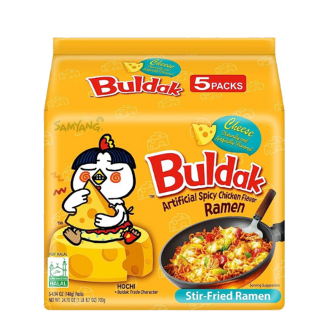 Buldak Cheese (Pack of 5) 650g