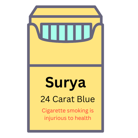 Surya 24 Carat blue