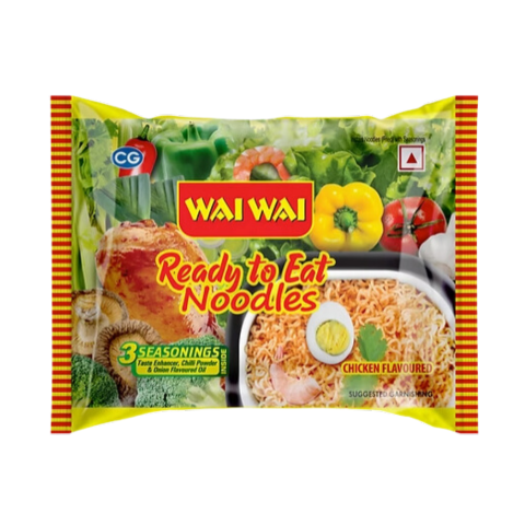 Wai Wai Noodles Chicken Flavour 75g
