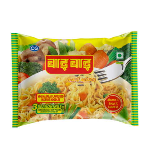 Wai Wai Vegetable Masala Noodles 75g
