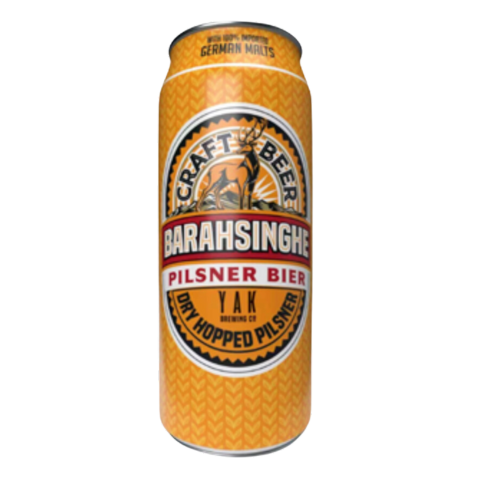 Barahsinghe Craft Pilsner Can 500ML