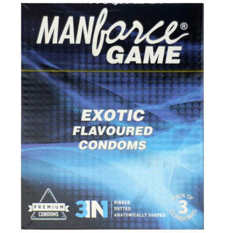 Manforce Exotic Flavoured Condom Pack of 3